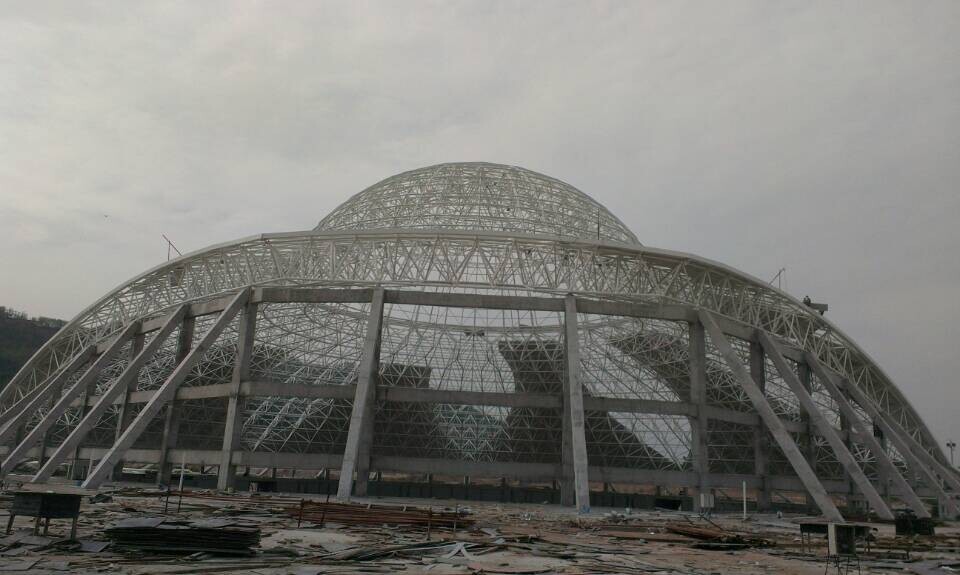 六盘水体育场馆网架工程